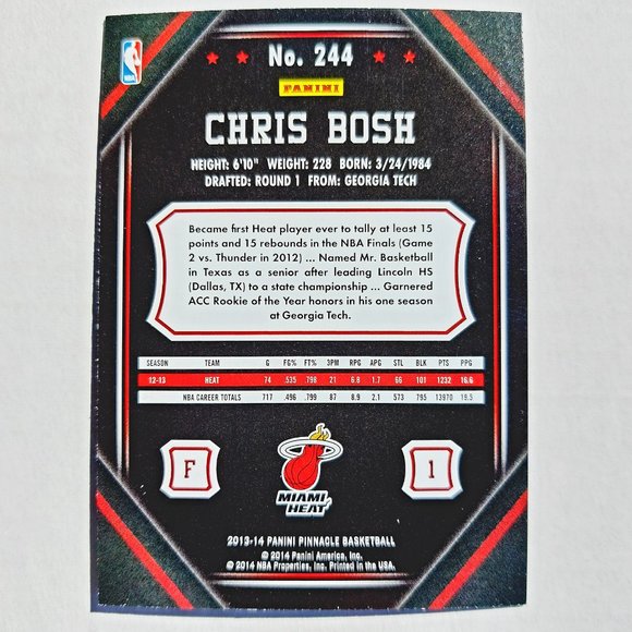 Miami Heat (Chris Bosh) - BKBL [16_CB1] - Picture 3 of 3